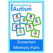 Snowman Memory Pairs Games (2 Levels)